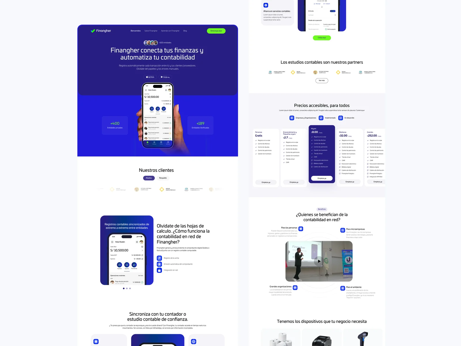 Finangher — contabilidad automatizada